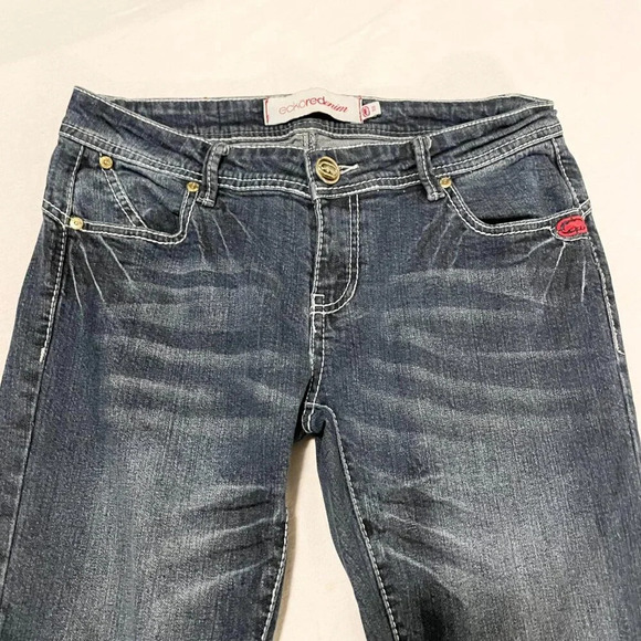 Ecko Red Denim Jeans Womens Size 7/8 Pants - Picture 1 of 14